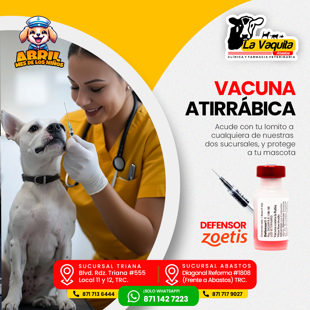 Farmacia - 🐾🚨 En Veterinaria La Vaquita, nos tomamos muy en serio la ...