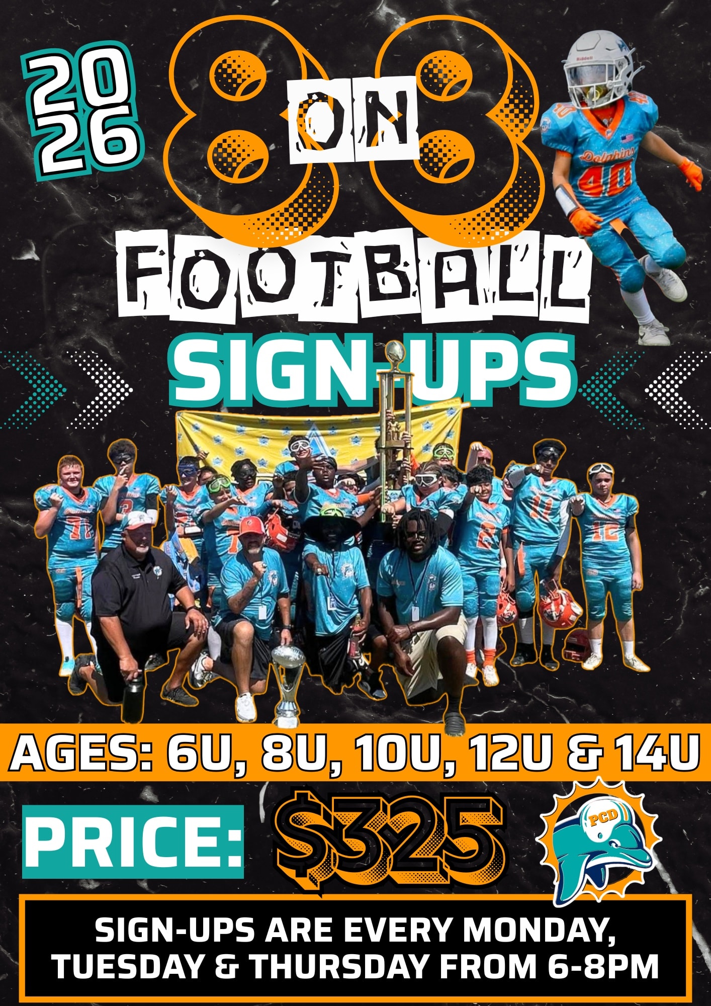 PlantCity - 2026 SPRING 8 ON 8 SIGN-UPS START TODAY 🐬 🏈 OPEN SIGN-UPS ...