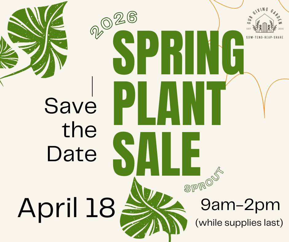 2026 Spring Plant Sale