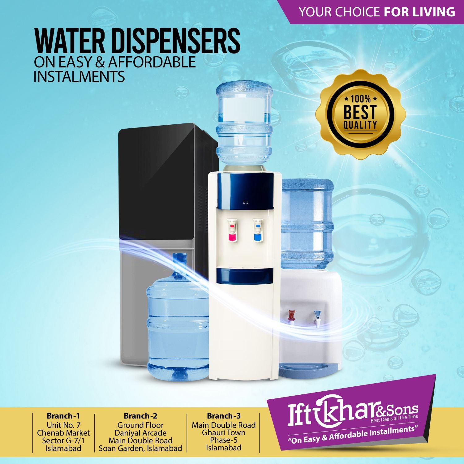 Iftikhar - Water dispensers — hot, cold, and room-temperature options ...