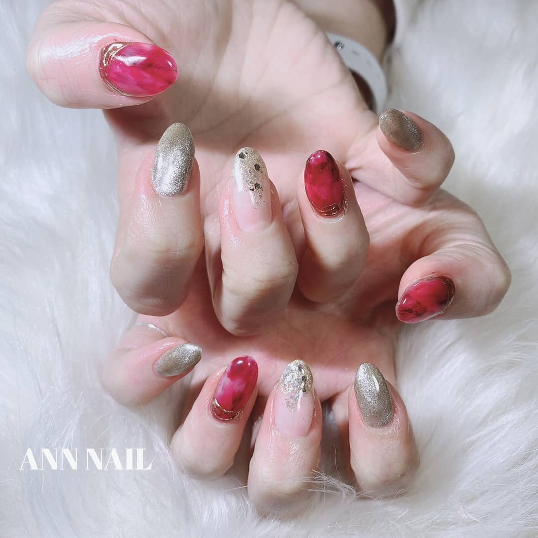 Ann Nail 定額bデザイン ニュアンスボルドー 主役な映え色 ２月のご予約承ってます お問い合わせください 冬ネイル 冬ネイル 赤ネイル おまかせニュアンスネイル 狭山市 狭山市ネイルサロン 入間市ネイルサロン 所沢市ネイルサロン