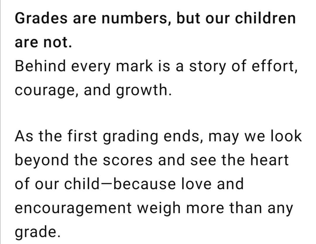 See the Child, Not the Score🤗💖 - DepEd Tayo Rizal NHS | Facebook