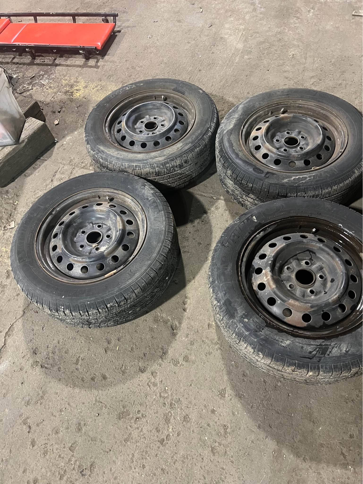 Toyota R16 rims, bad tires - Car Wheels, Tires & Parts - West Chicago ...