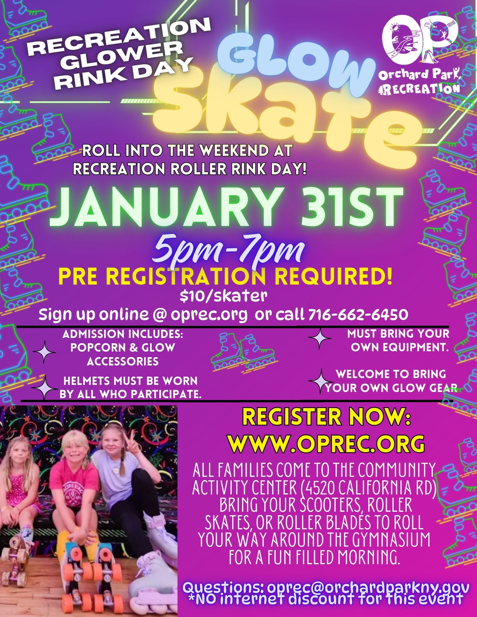 Orchard - Have you heard of our Recreation Roller Rink Day? Now ...