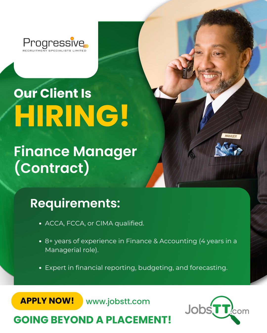 Jobs - Progressive Recruitment Specialist is Hiring a Finance Manager ...