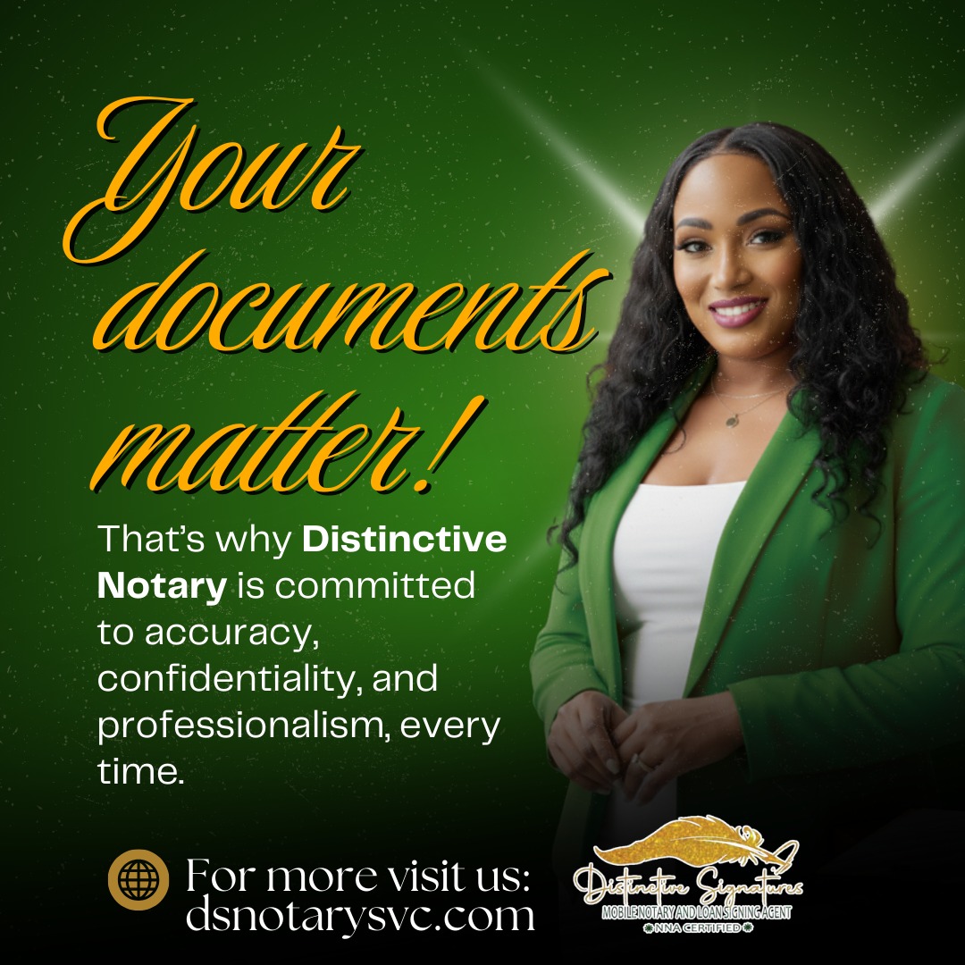 📄 Your documents matter and so... - Distinctive Signature LLC | Facebook