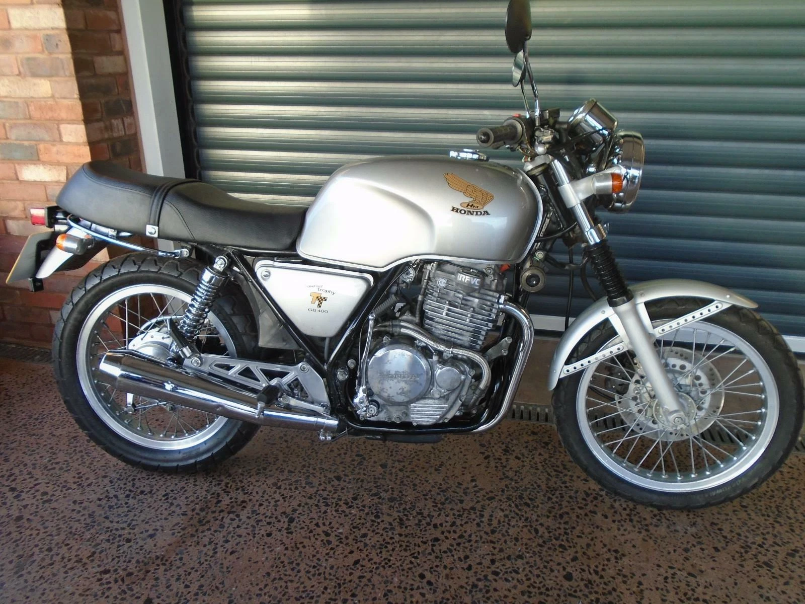 Check out this awesome 1985 Honda GB400TT Tourist Trophy, a 