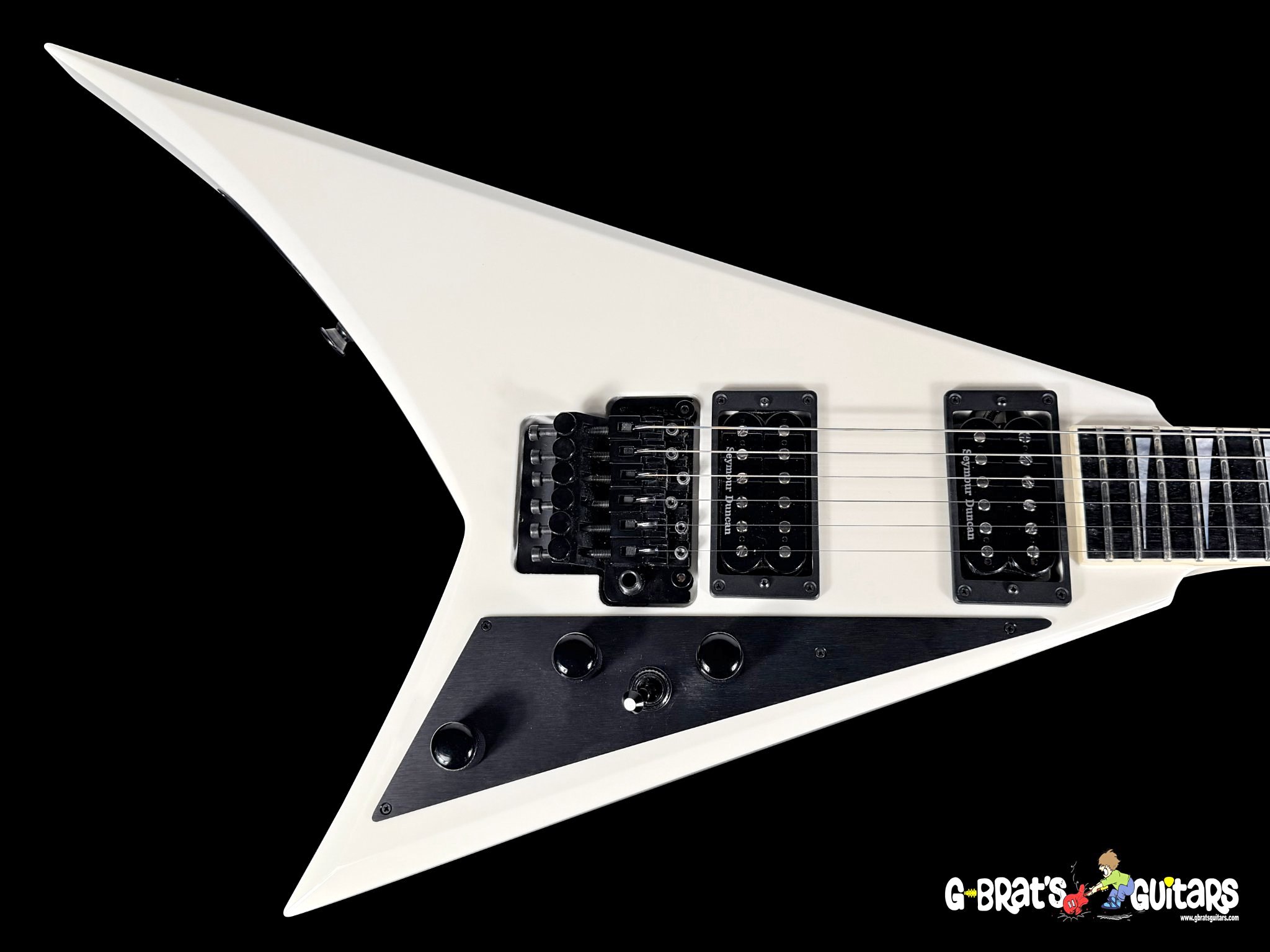 2020 Jackson RR1 USA Select Randy Rhoads Flying V ~ Snow White ...