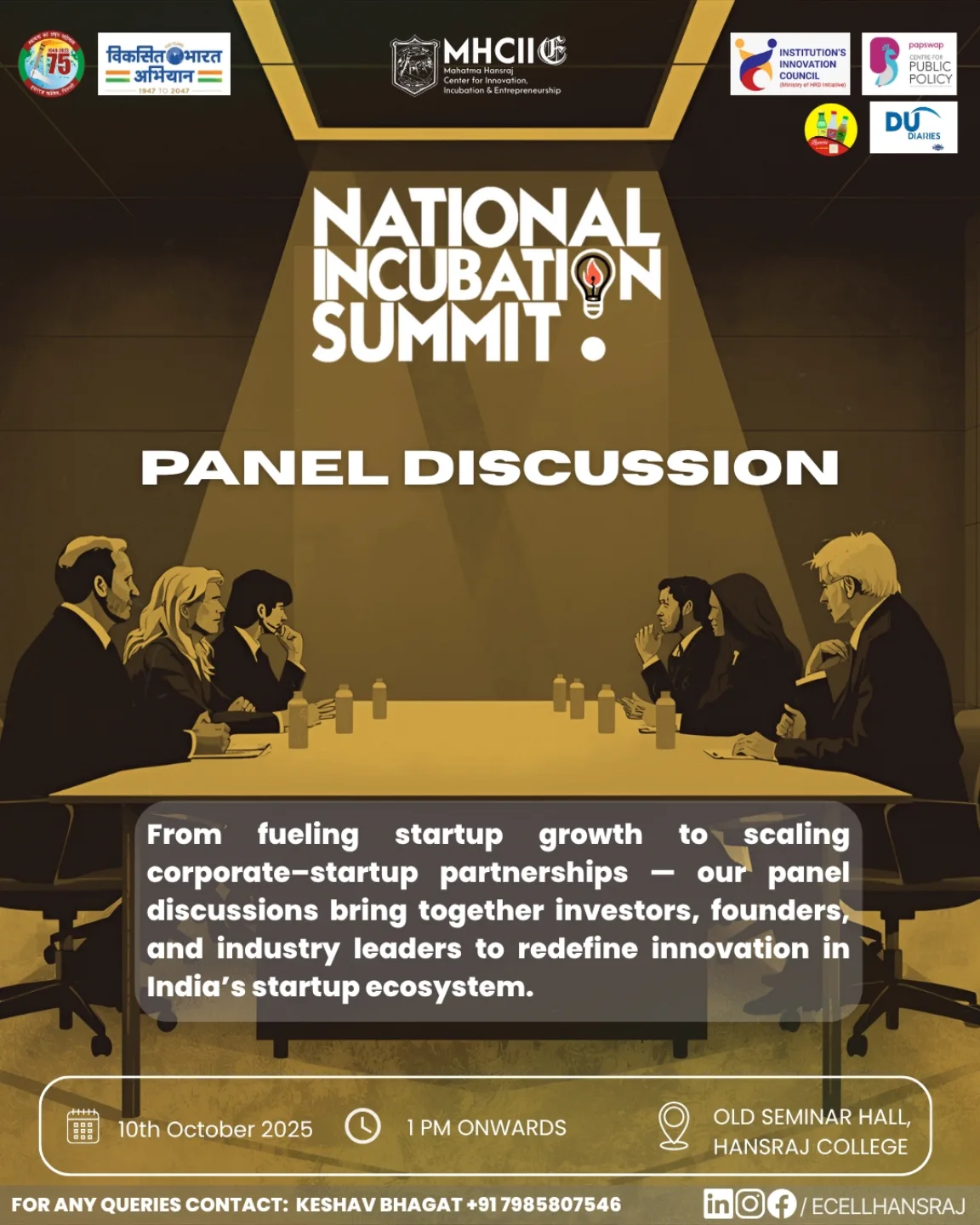 *Panel Discussions... - Hansraj College - University of Delhi | Facebook