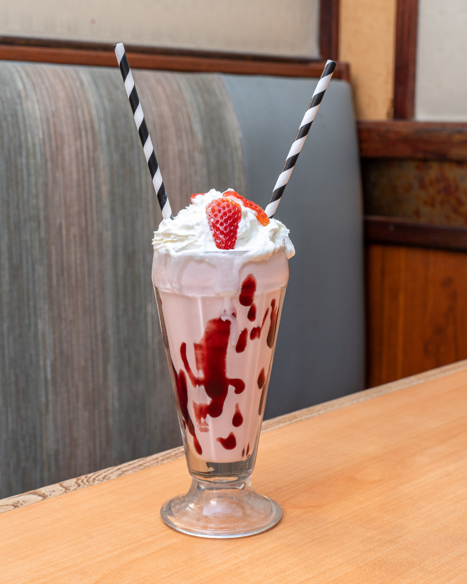 diner限定 ストロベリーミルクシェイク Milk Shake- Strawberry