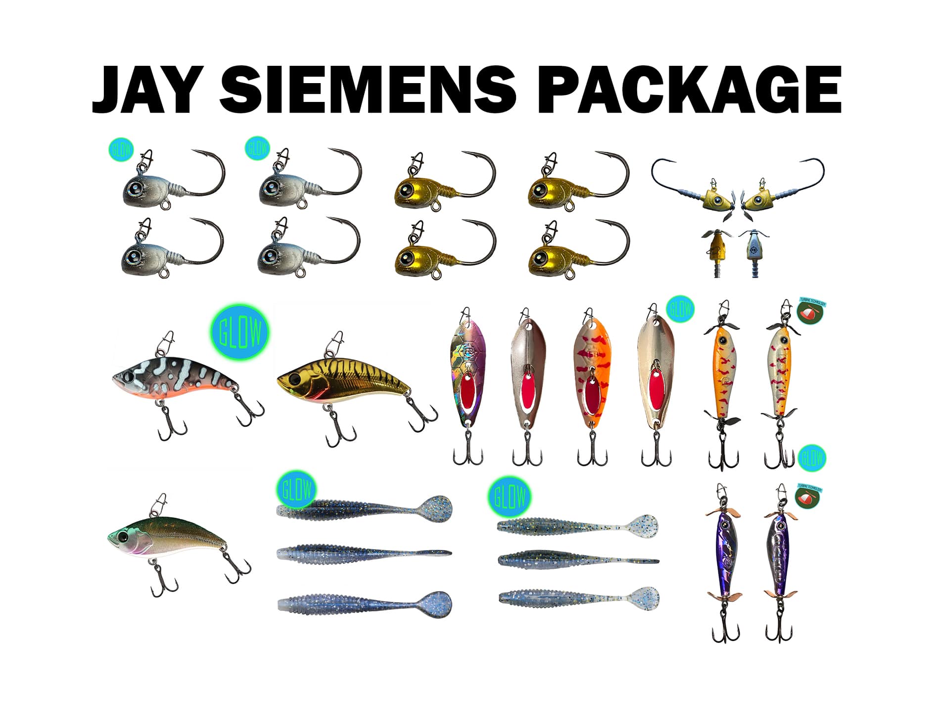 black friday fishing lures CC Dive n Rise 7.5  Musky Shop Dolphinfish Frenzy Mahi Lure Pack