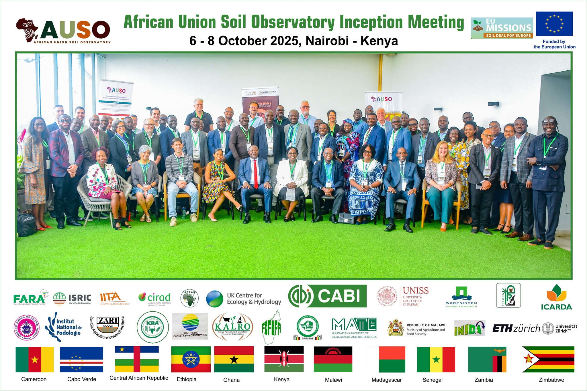 Forum - The African Union Soil Observatory #AUSO Project was officially ...
