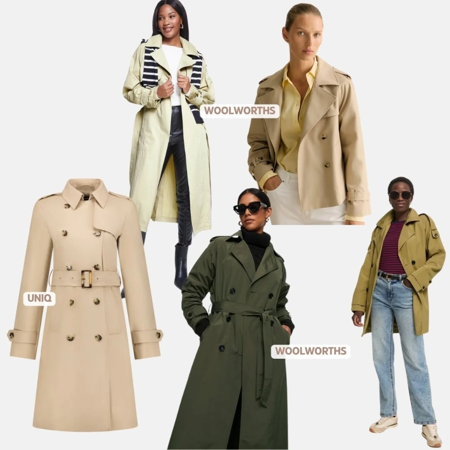 Spring vibes in short trench coat 🌼 
