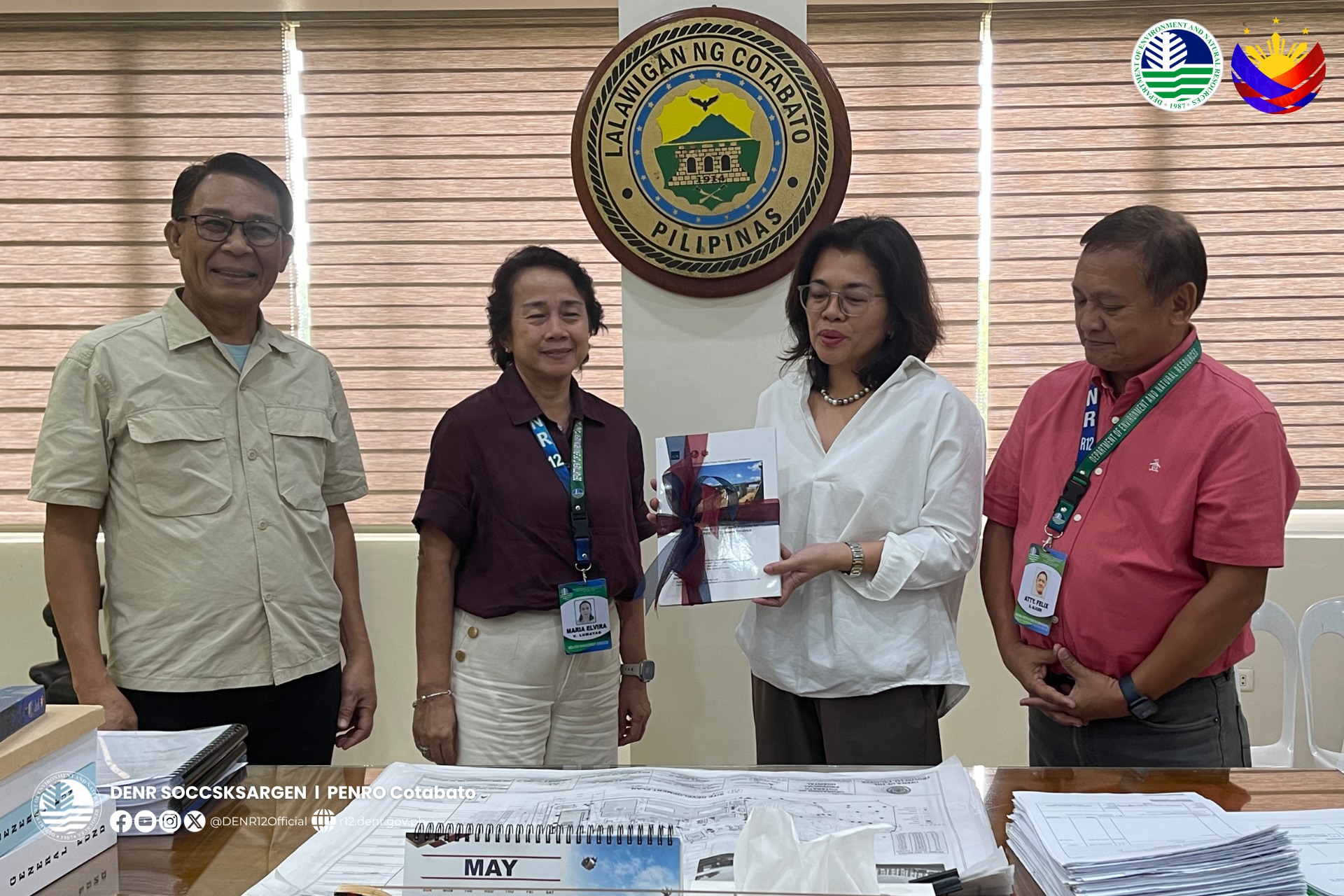 DENR - 𝐃𝐄𝐍𝐑-𝟏𝟐 𝐓𝐮𝐫𝐧𝐬 𝐎𝐯𝐞𝐫 𝐂𝐥𝐢𝐦𝐚𝐭𝐞 𝐑𝐞𝐬𝐢𝐥𝐢𝐞𝐧𝐜𝐞 𝐑𝐨𝐚𝐝𝐦𝐚𝐩 𝐭𝐨 𝐏𝐋𝐆𝐔 𝐂𝐨𝐭𝐚𝐛𝐚𝐭𝐨 ...