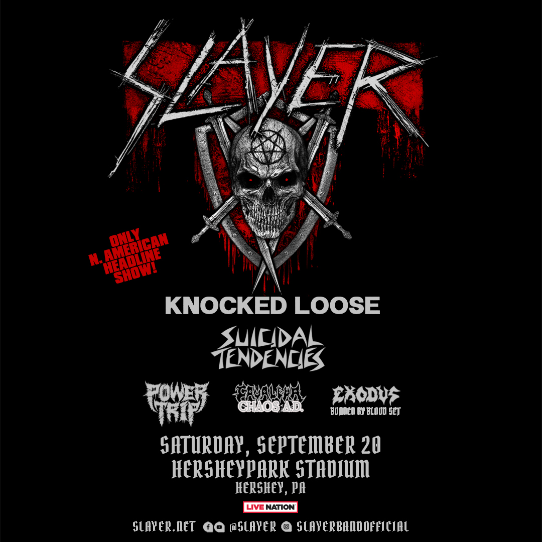 WZZO - 🔥 JUST ANNOUNCED 🔥 Slayer is bringing the mayhem to Hersheypark ...