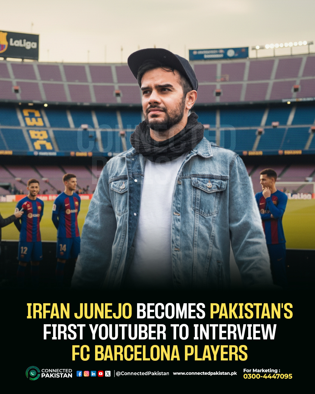 Connected - A proud moment for Pakistan! YouTuber Irfan Junejo has made ...