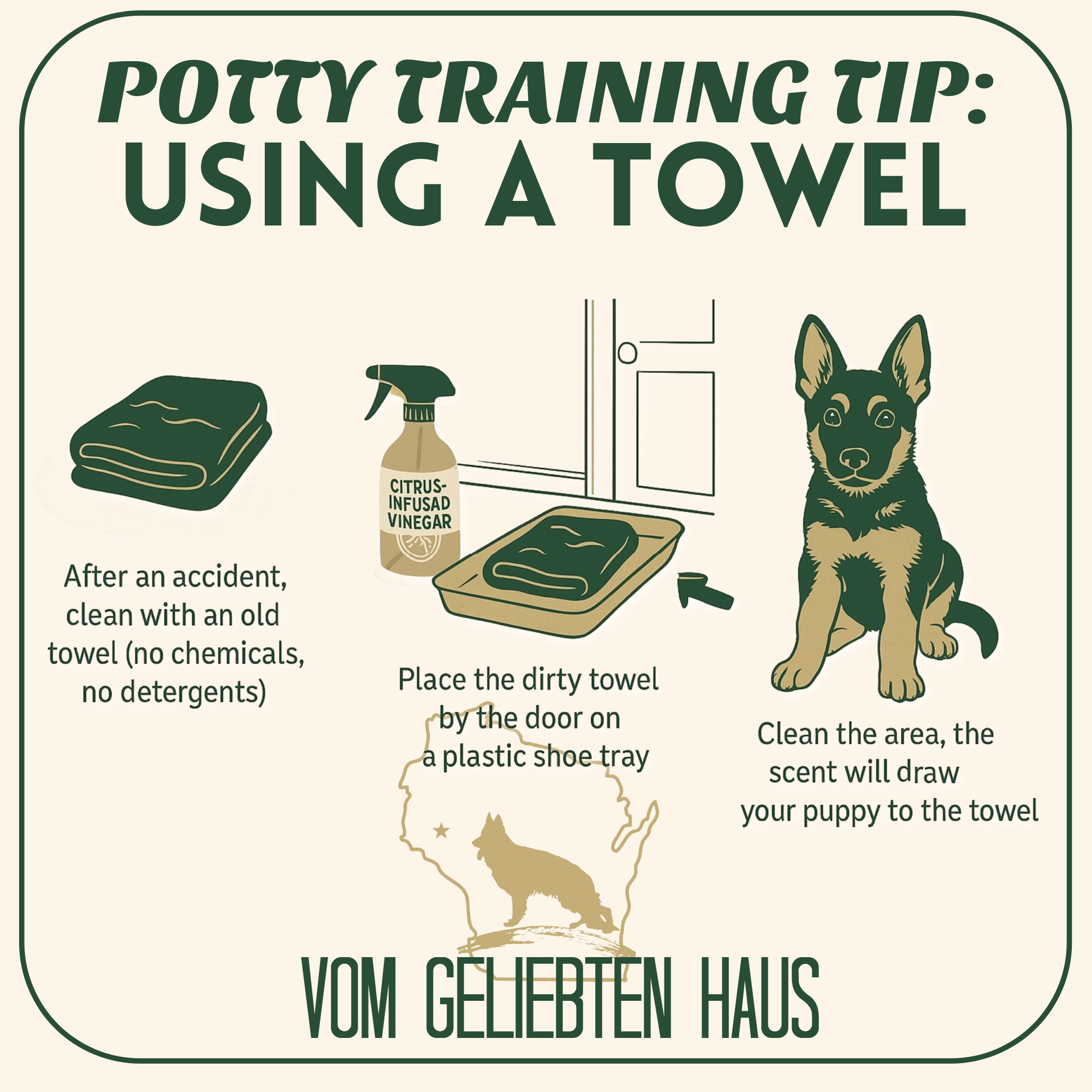 Vom - Potty Training a New Puppy at Home? Try This Gentle, Smart ...