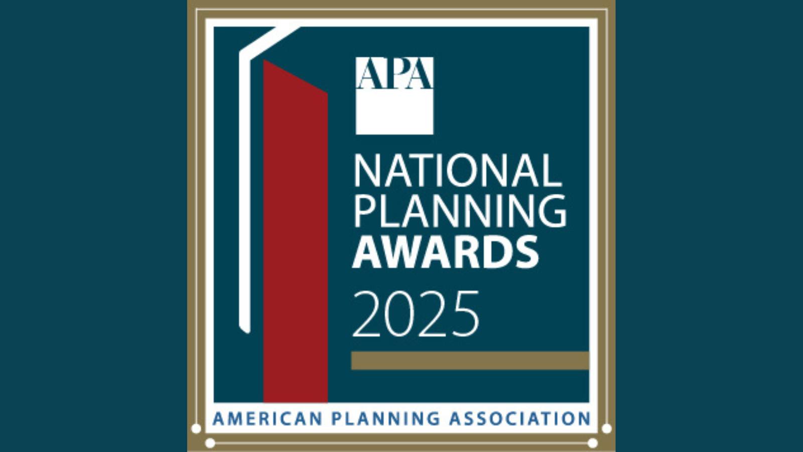 American - Congratulations to the 2025 National Planning Award ...