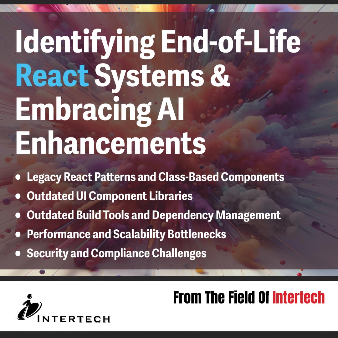 Intertech - Is your React application showing its age? As... | Facebook