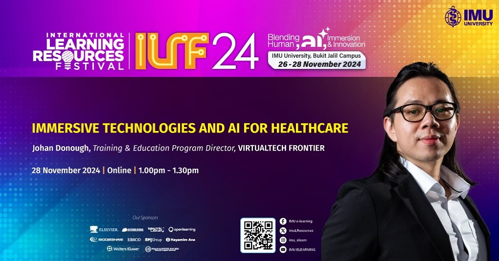IMU e-Learning - 📢 Join the Talk Session at iLRF 2024!... | Facebook