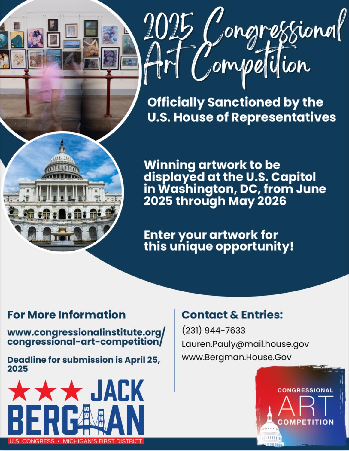 Rep. - Calling all young artists! The deadline to submit your artwork ...