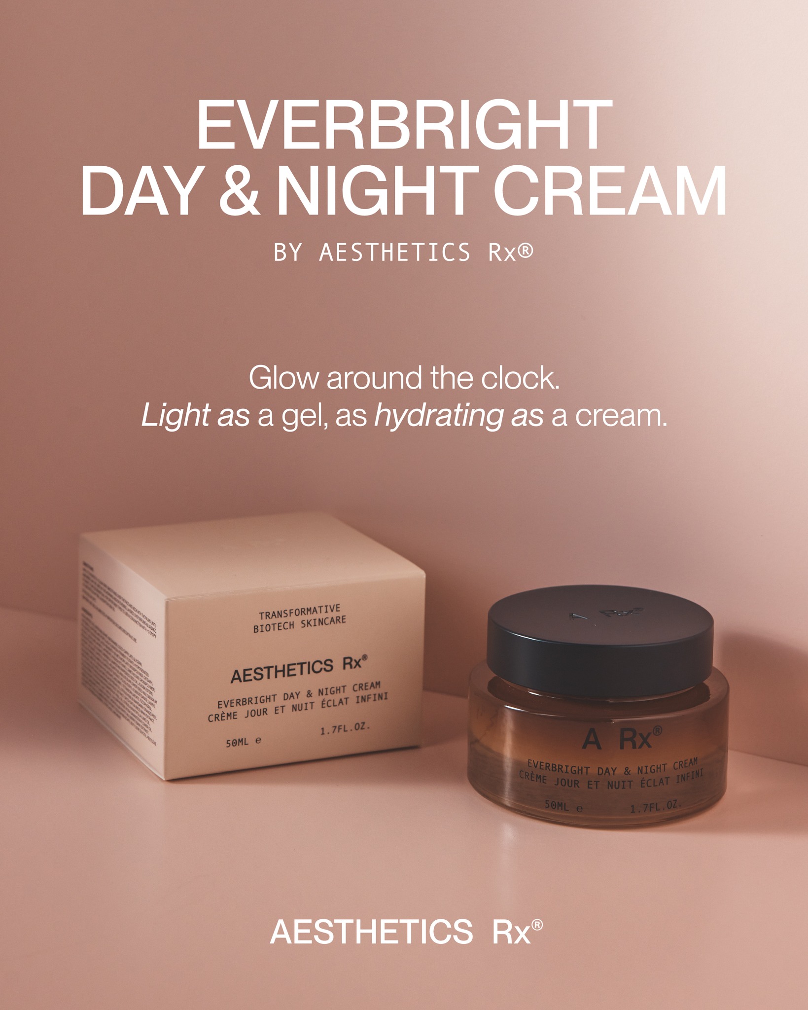 Glow that goes all day ✨ The Aesthetics Rx® Everbright Day 