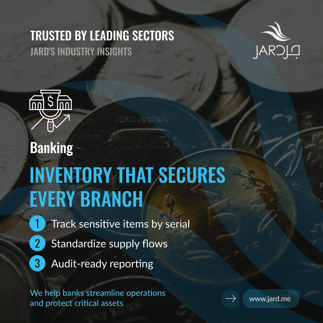 Jard - 🏦 Banking – Inventory That Supports Security and Service Jard ...