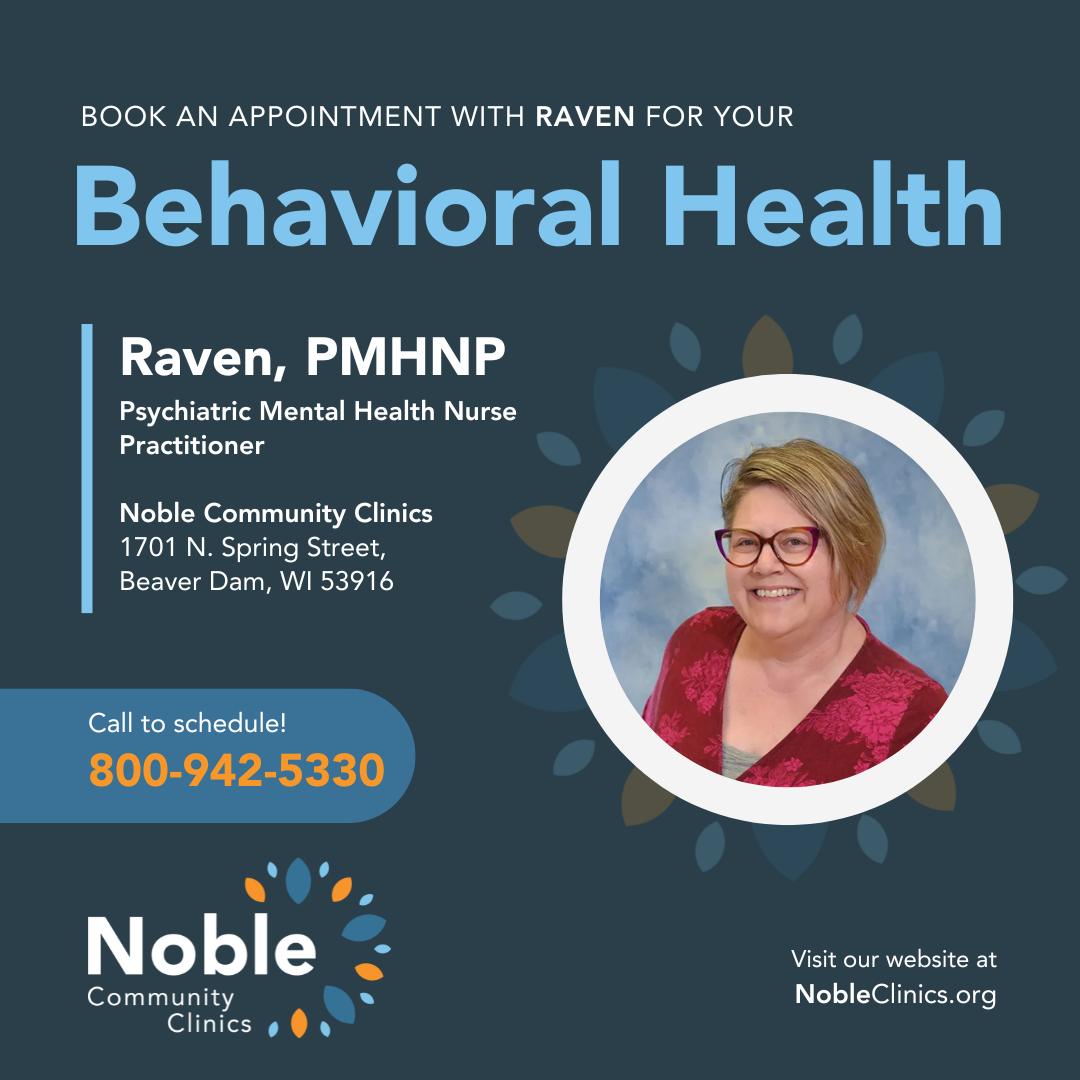 Noble - Meet Raven Niles, PMHNP! Raven is our Psychiatric Mental Health ...