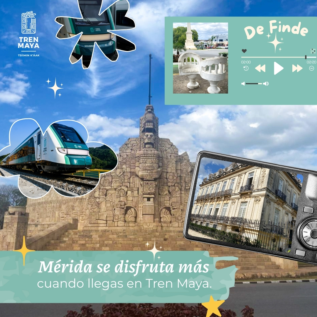 Tren - ¿Vas a visitar la ciudad de Mérida? ¡Es el corazón cultural del ...