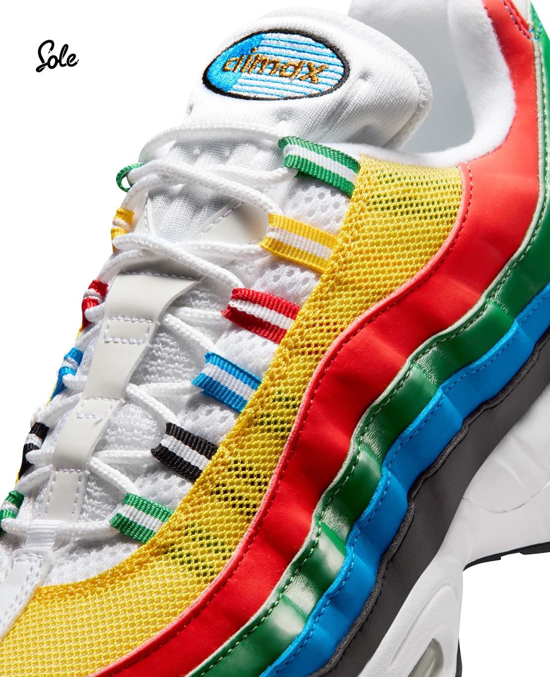 Official images just dropped: Nike Air Max 95 'Olympic'🥇 This