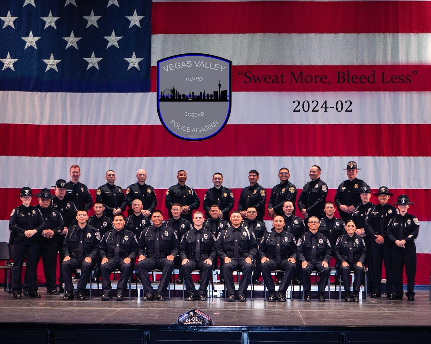 JD - Congratulations to the NLV Police academy graduates 2024-02 ...