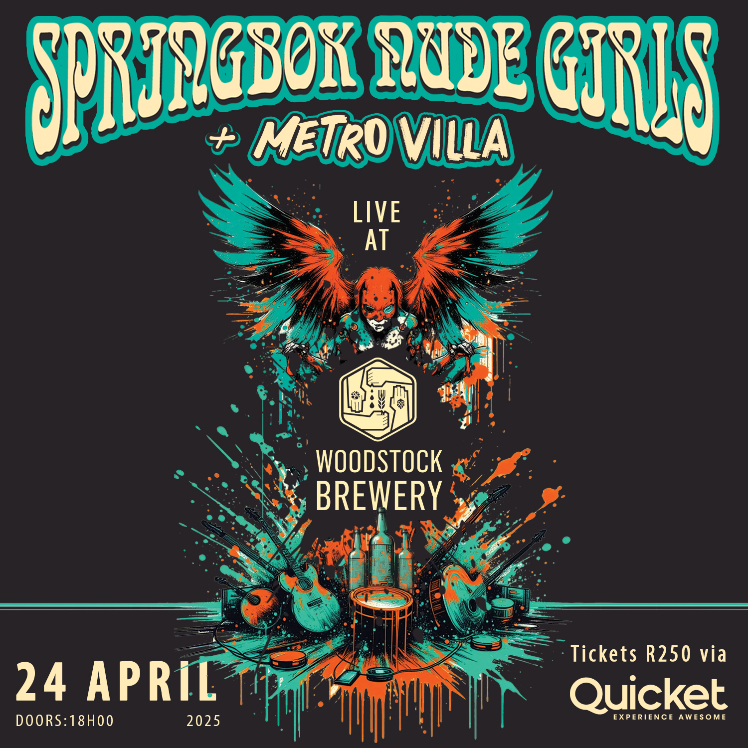 Springbok Nude Girls - Also joining Arno Carstens tonight for The ...