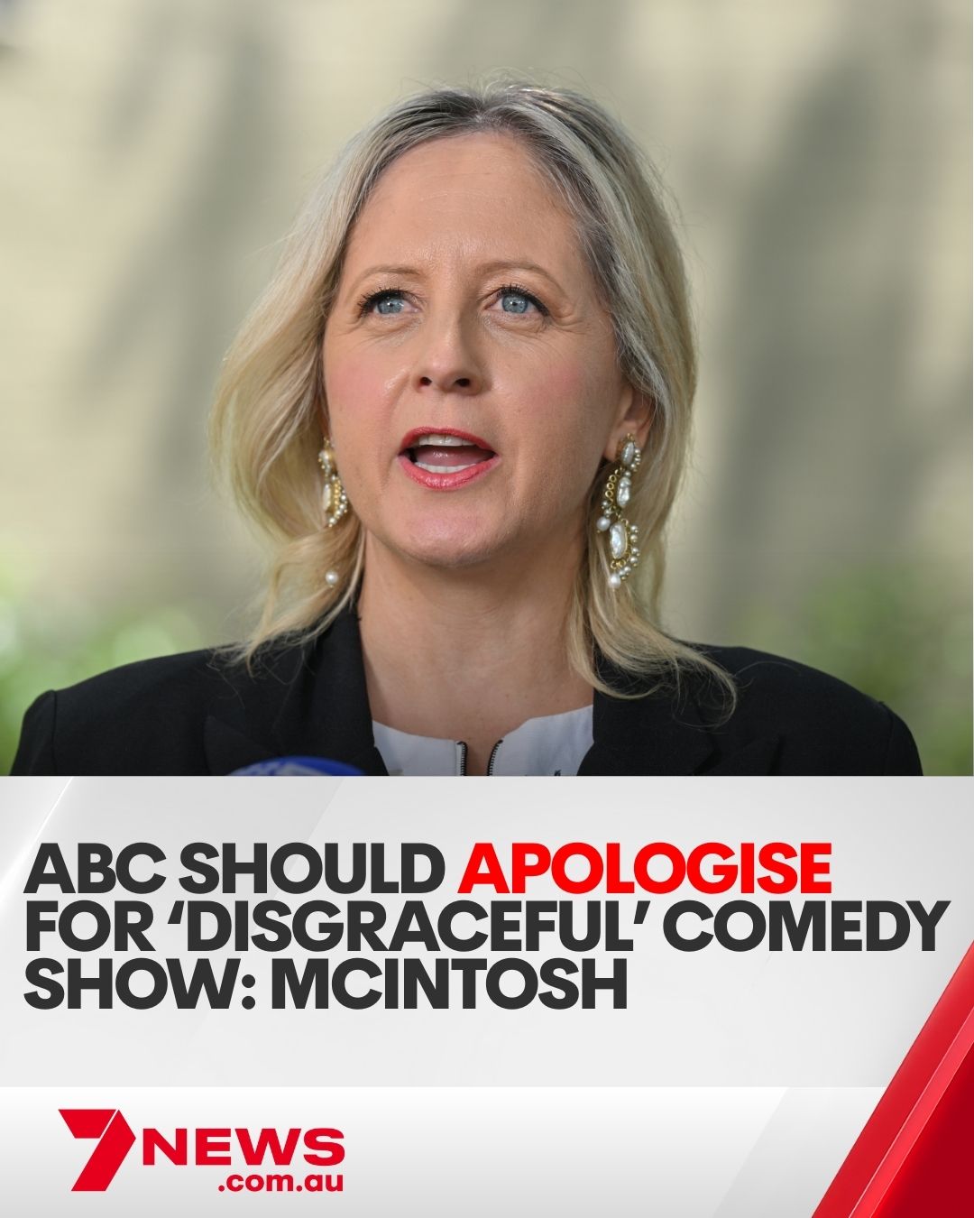 7NEWS - The MP says the show is ‘further fuelling division’ with scenes ...