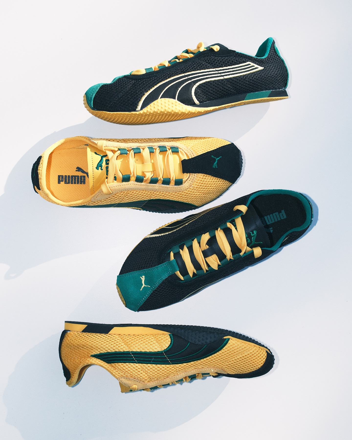 Puma H-Street in Black and Yellow Sizzle Available now, in store 