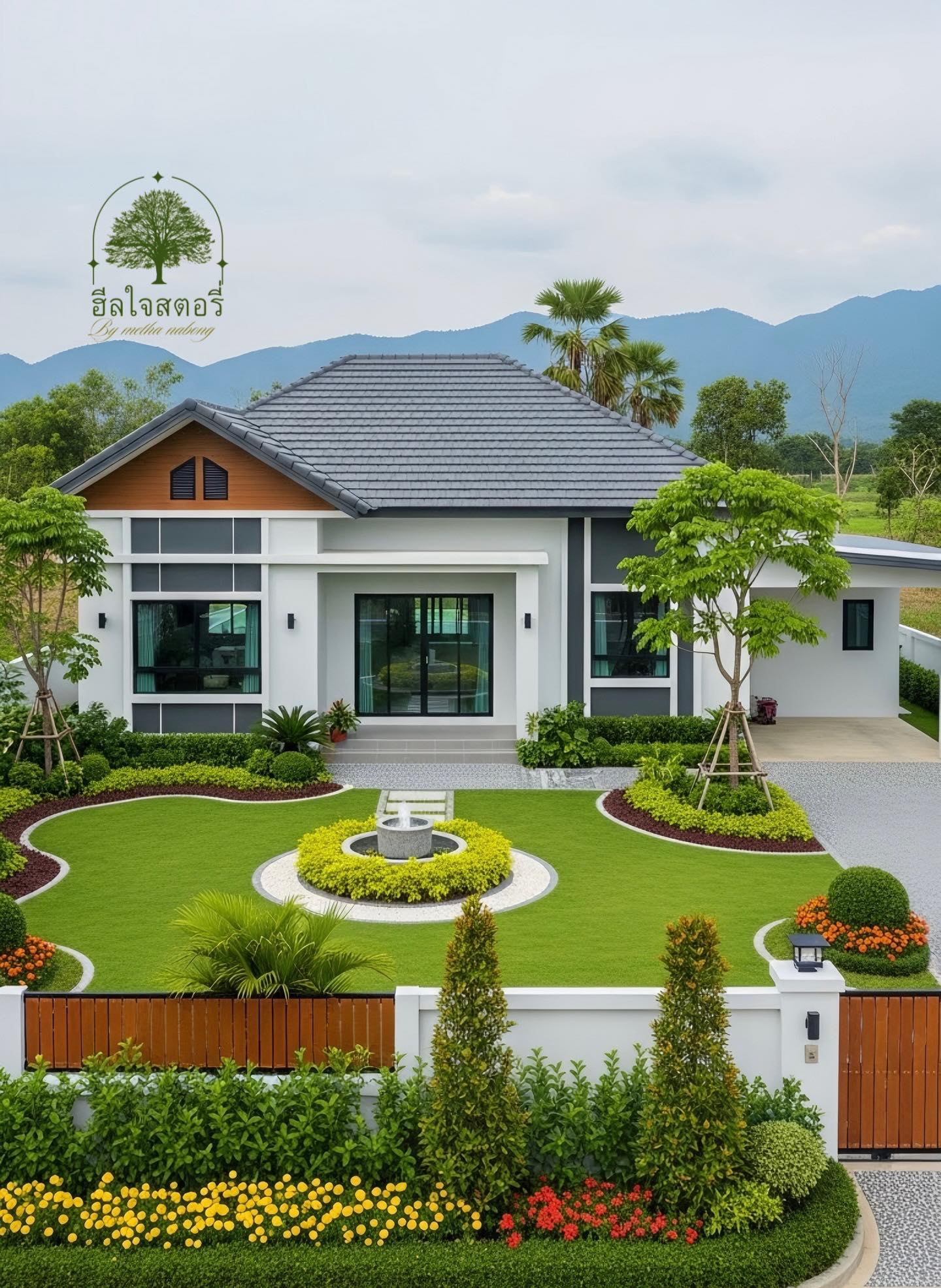 ฮีลใจสตอรี่ - 🏡 บ้านสไตล์โมเดิร์นคอนเทมโพรารี (Modern Contemporary ...
