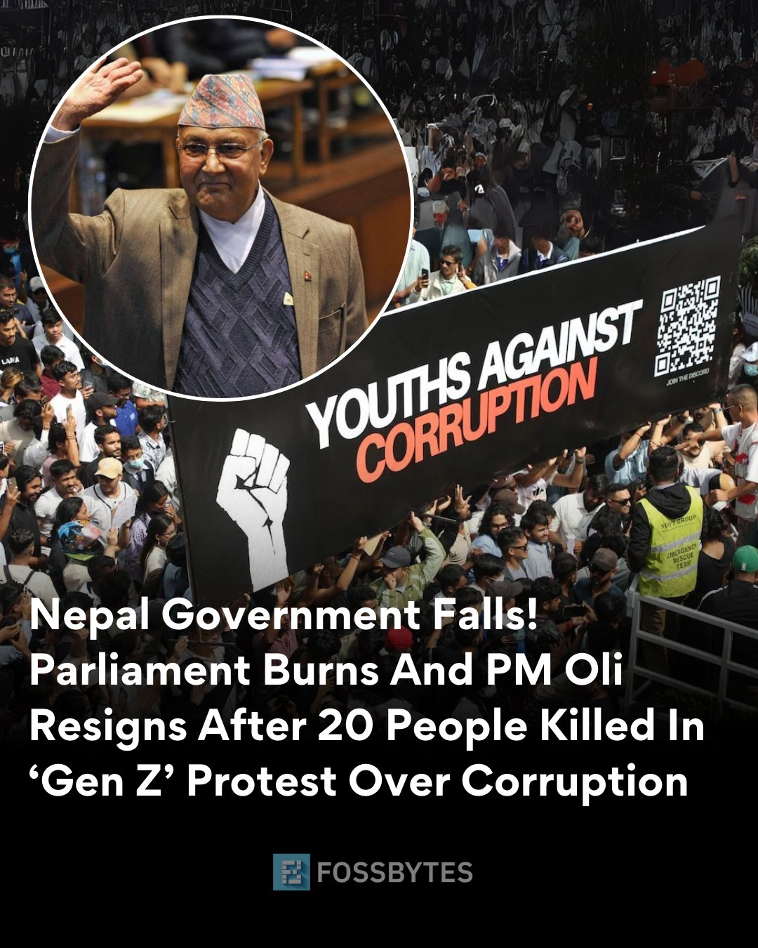 Fossbytes - Nepal plunged into crisis as Prime Minister KP Sharma Oli ...