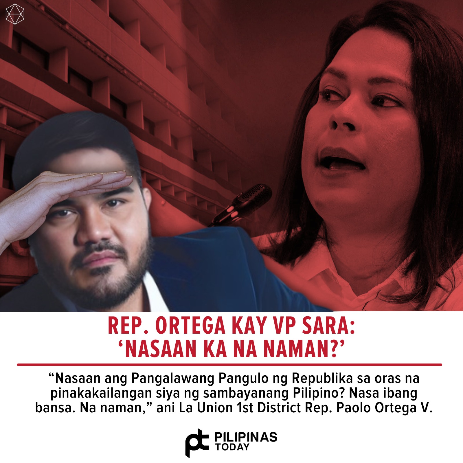 Wanna - “Habang inililikas ang mga pamilya, winawasak ang mga tahanan ...