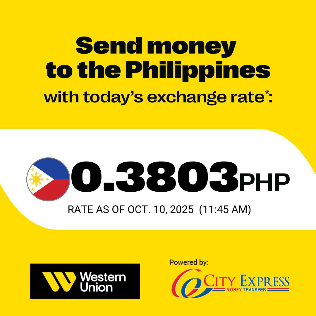 📢 HIGH EXCHANGE RATE ALERT! 📢... - City Express Philippines | Facebook