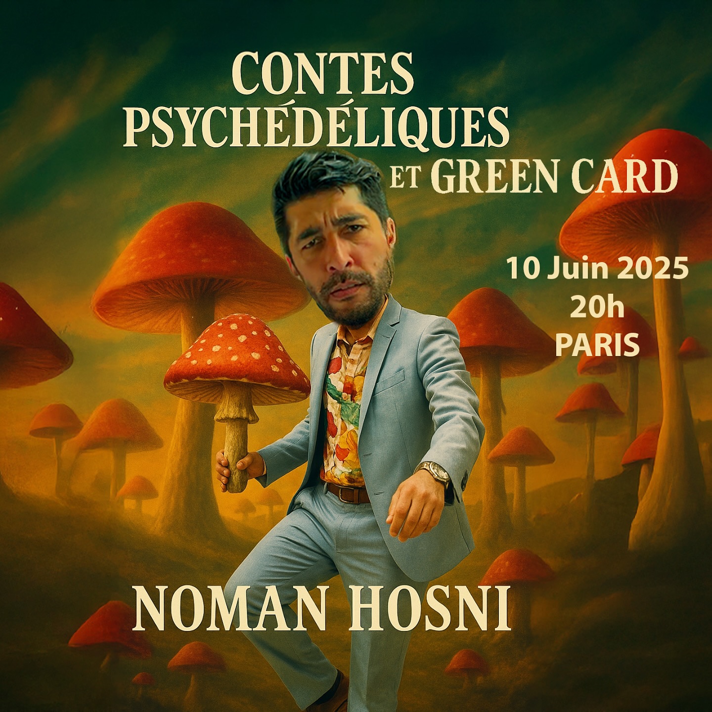 Noman - Un soir uniquement ! Contes Psychédéliques et Green Card 📍 ...