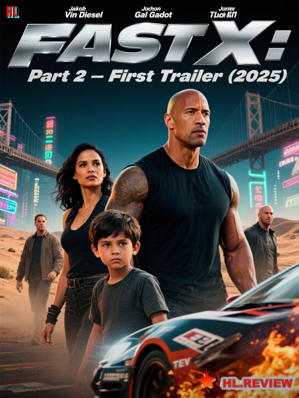 Important - FAST AND FURIOUS X: Part 2 (2025) First Trailer | Vin ...