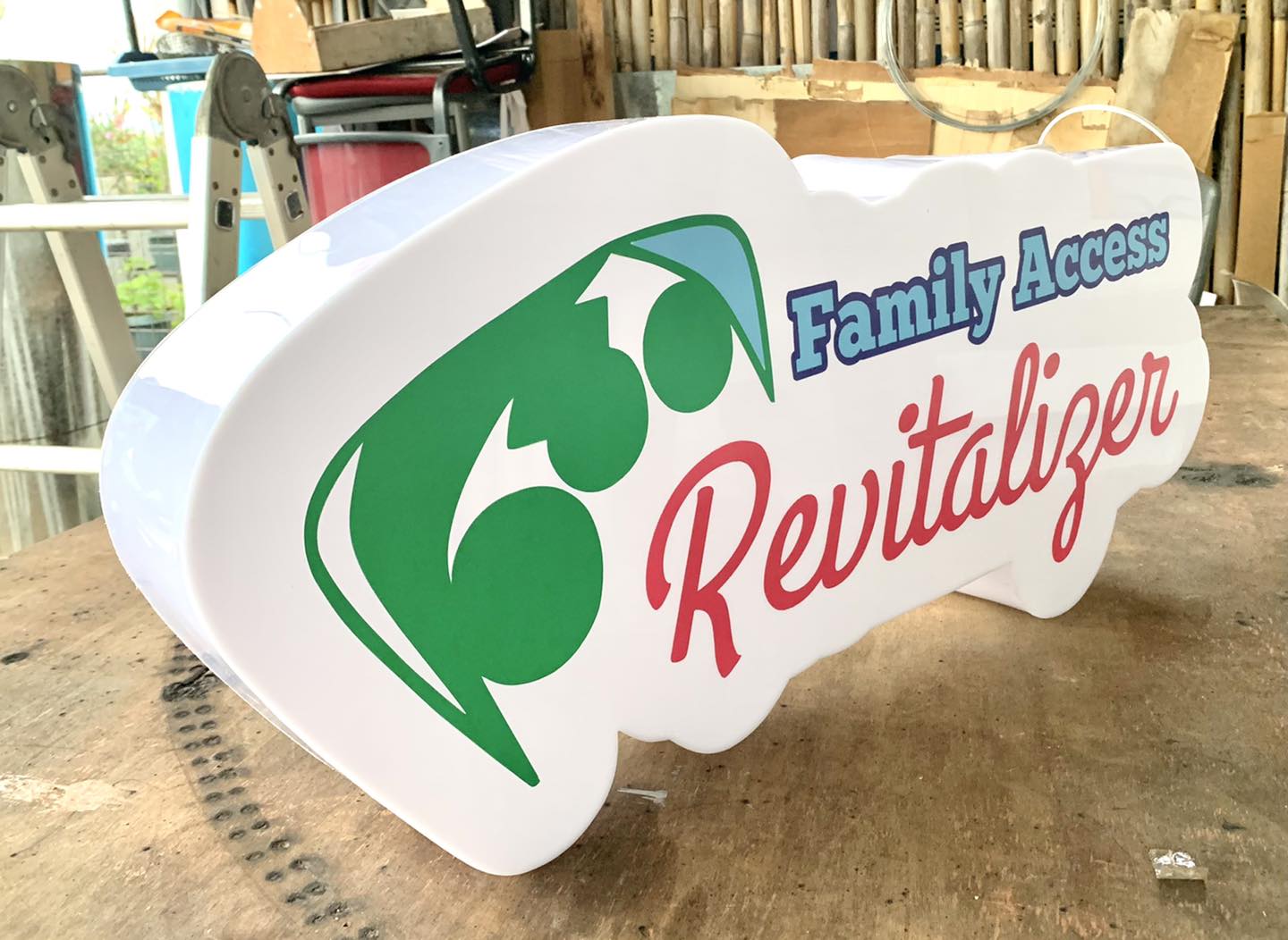 Indoor Lighted Acrylic... - MLM Signs & Graphics Signmaker