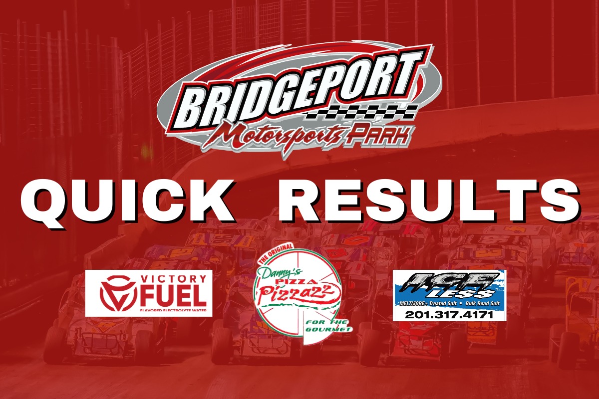 Bridgeport - Bridgeport Motorsports Park results 9/20/25 USAC Wingless ...