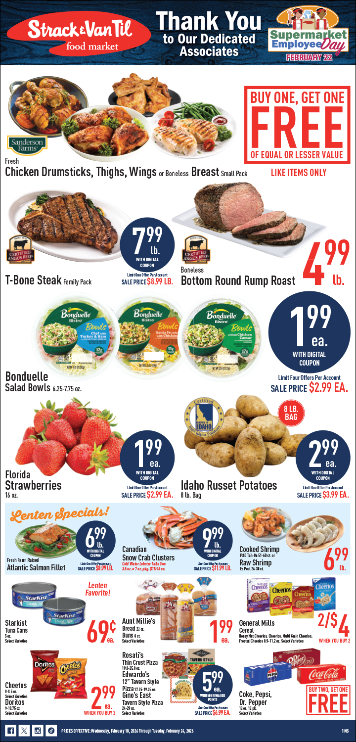 Strack - Fresh deals for the week ahead just dropped! See what’s on ...