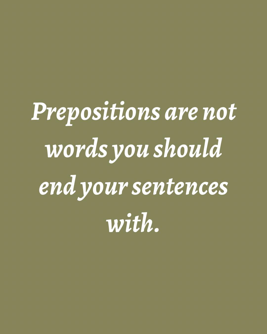 The Language - It is permissible in English for a preposition to be ...