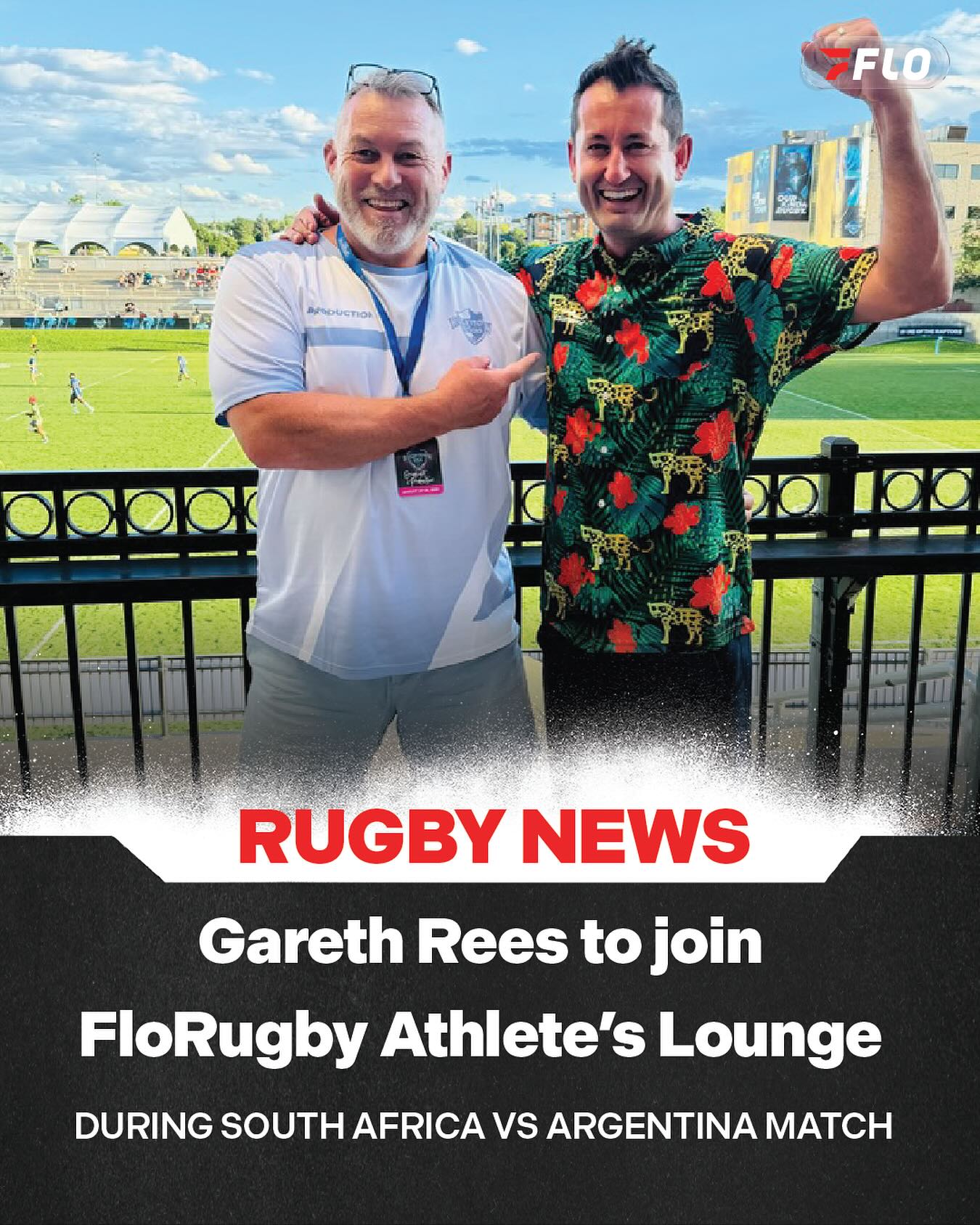 FloRugby - Legendary Canadian Rugby player, Gareth Rees... | Facebook