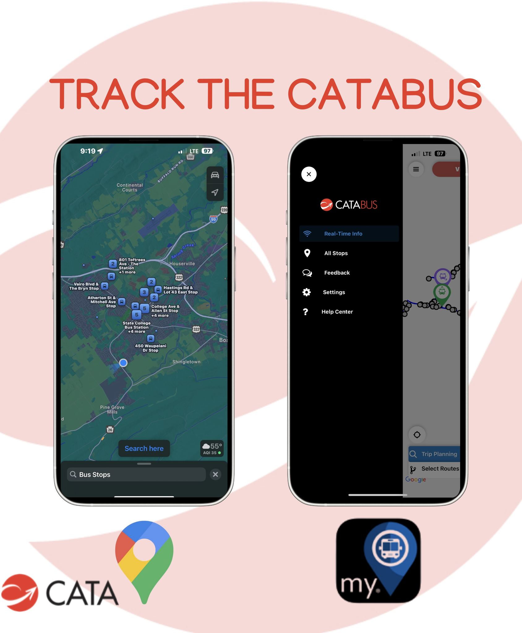 CATABUS - Did you know there are two different apps you can use to ...
