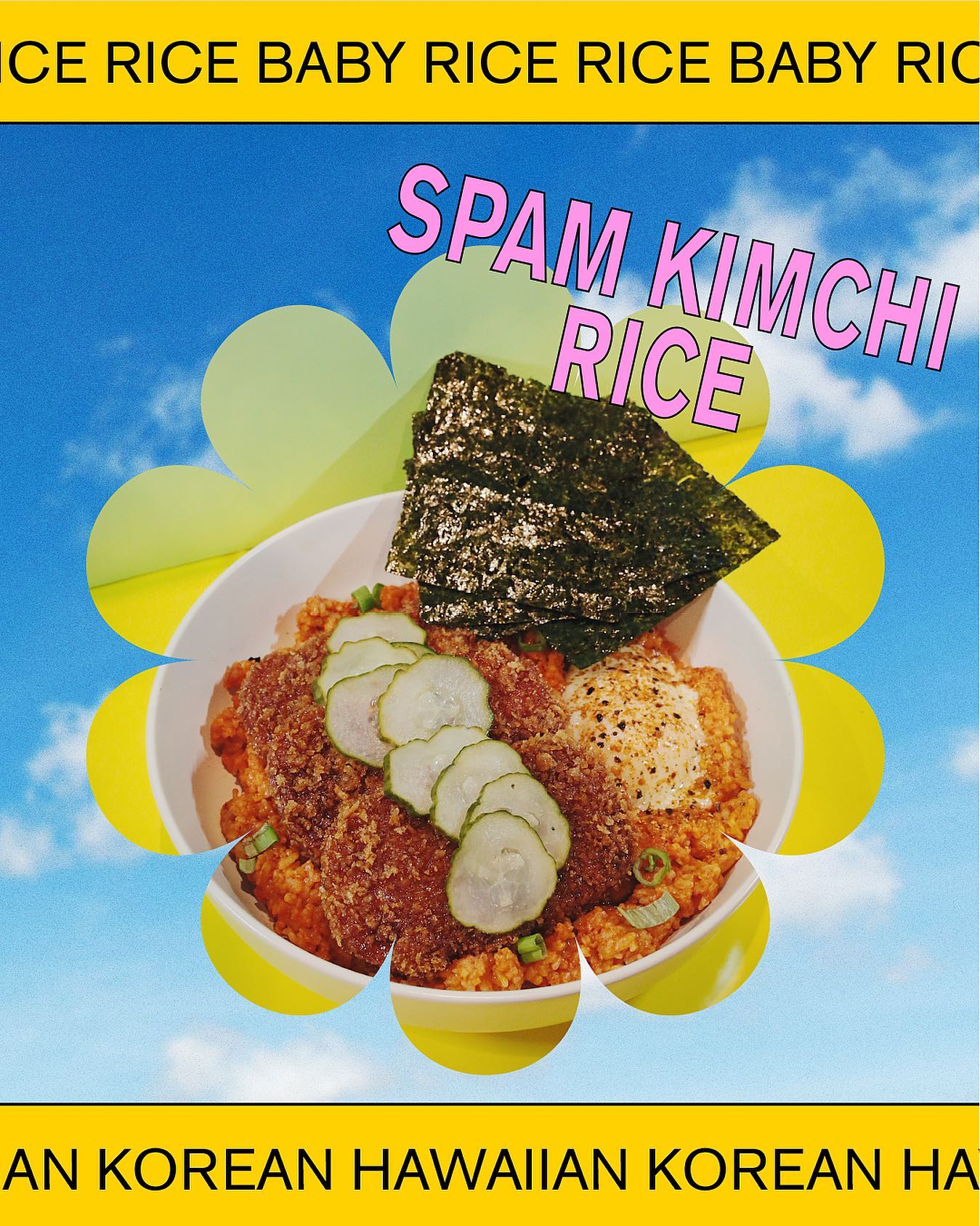 Rice Rice Baby - Our Spam Kimchi Rice is inspired by drunk food, Spam ...