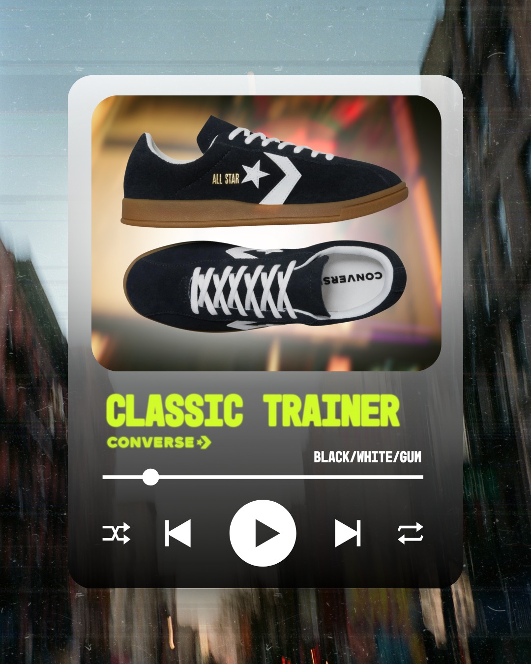 Suede that hits all the right notes. ? The All Star Classic 