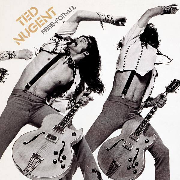 希少！【放送局用3枚組LP】Ted Nugent/Captured Live! Meat Loaf's vocals on Ted Nugent's Free for All