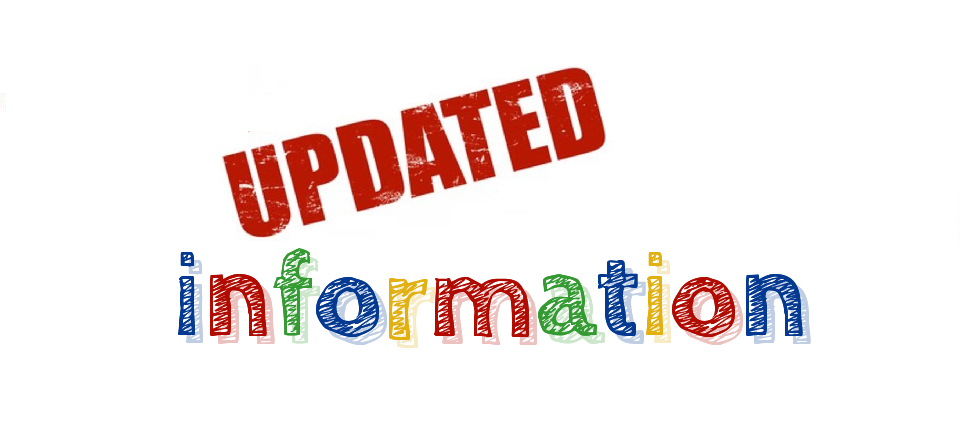 Updated Information